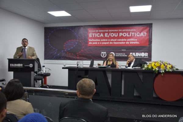 FAINOR : Ciclo de Debates reflete sobre cenário político do Brasil