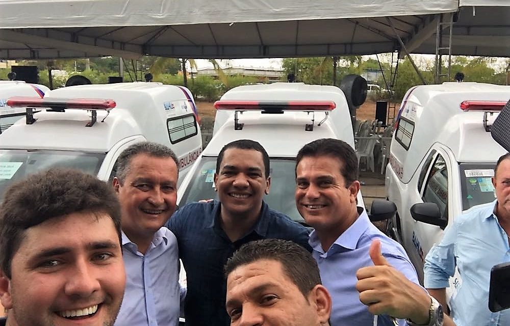 Prefeito Vânio Recebeu Novas Ambulâncias para Rio do Pires