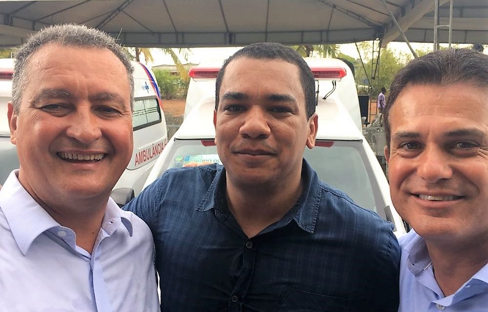 Prefeito Vânio Recebeu Novas Ambulâncias para Rio do Pires