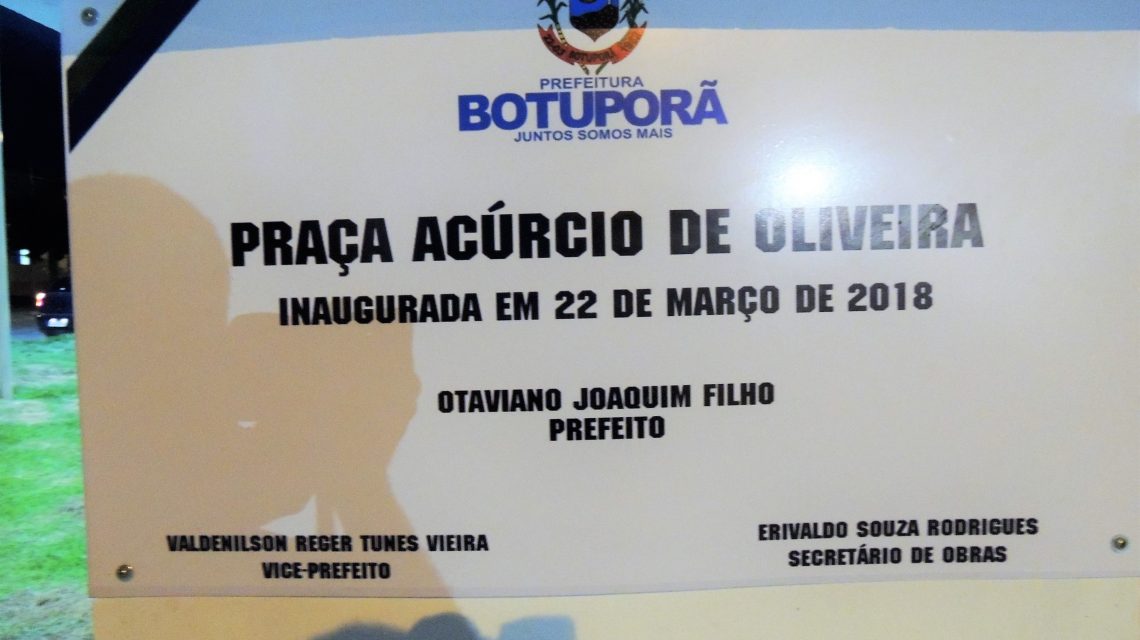 Prefeitura entrega conjunto de obras no 56º aniversário de BOTUPORÃ