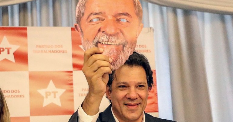 Lula entrega a Haddad a missão de levar o PT ao segundo turno