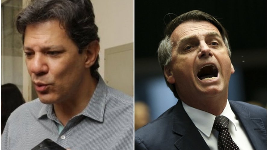 Pesquisa IstoÉ/Sensus: Bolsonaro e Haddad lideram corrida eleitoral; veja números