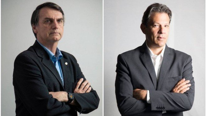 PESQUISA IBOPE 2º TURNO – Jair Bolsonaro tem 59% dos votos válidos; Fernando Haddad, 41%