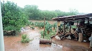 Tempestade com vendaval e granizo assusta moradores de Boninal