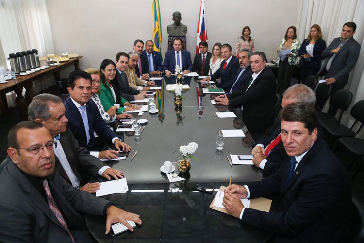 Mesa diretora da Assembleia recebeu visita da diretoria da Bahia Mineração para debater Projeto Pedra de Ferro