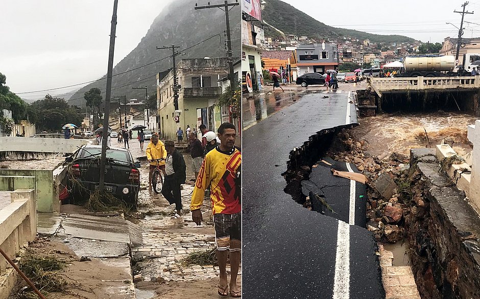 Cidades da Chapada decretam emergência após chuvas com desabrigados